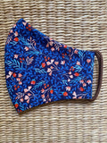 NEW! - Autumnal Botanical - Adult Cotton Face Mask