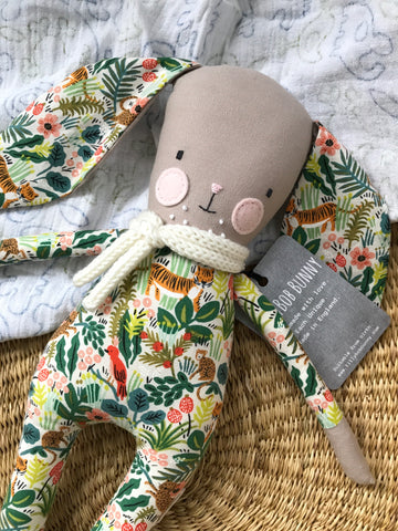TillyBob Bunny - tropical jungle